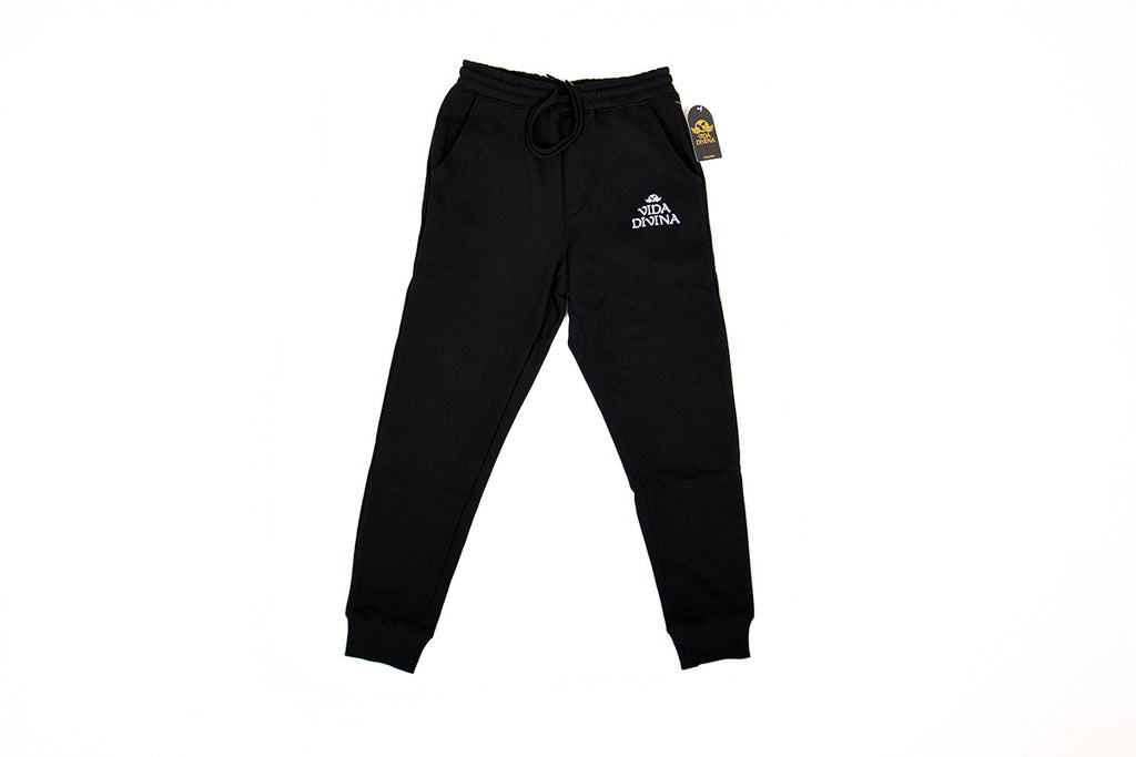 VD Fleece Black Sweatpants